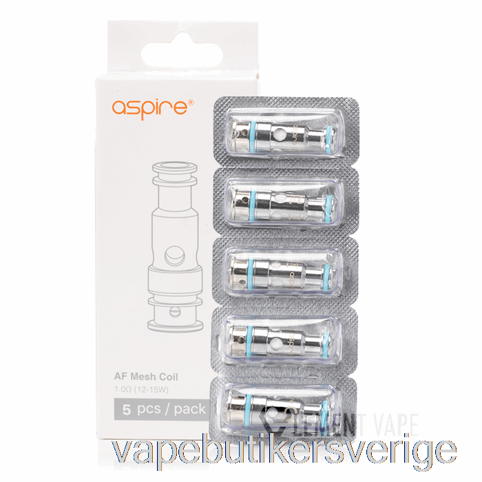 Vape Sverige Aspire Af Utbytesspolar 1.0ohm Mesh Coils